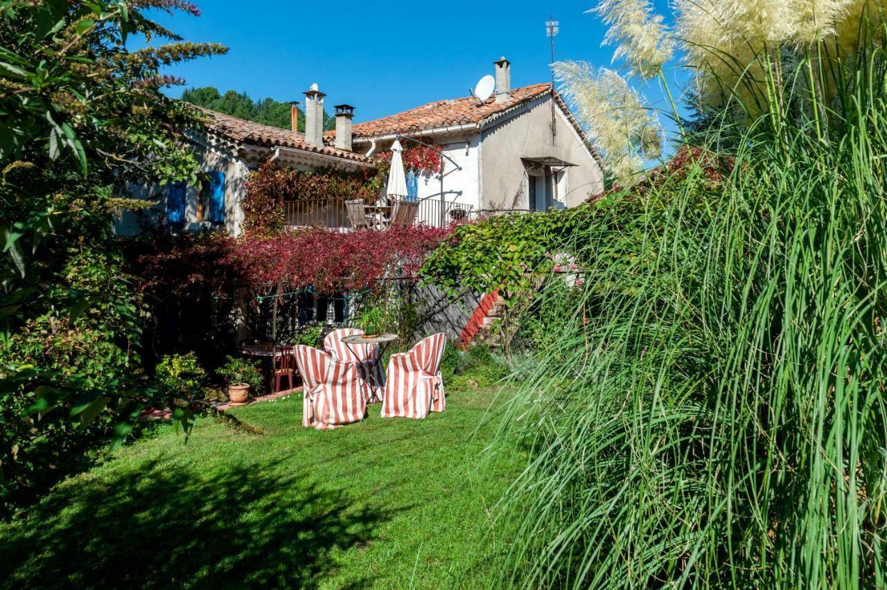 La Ribeyrette Bed and Breakfast Chamborigaud Exteriör bild