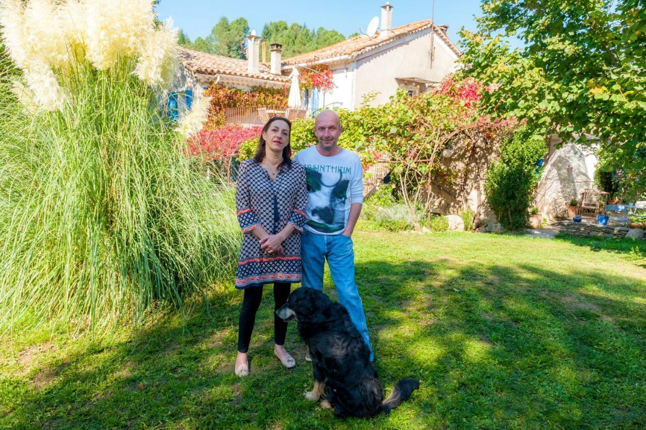 La Ribeyrette Bed and Breakfast Chamborigaud Exteriör bild